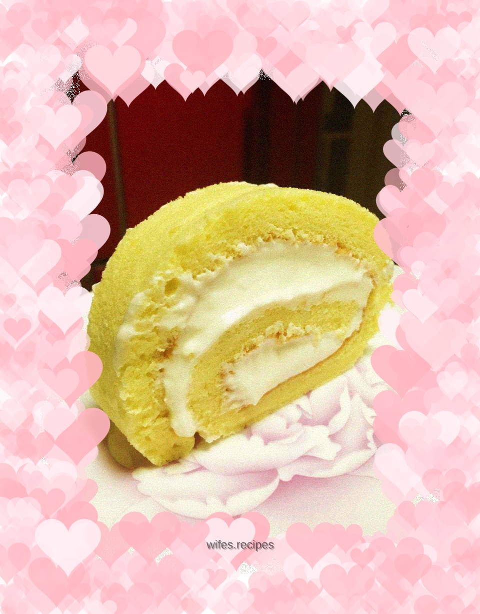 Cream cake roll
