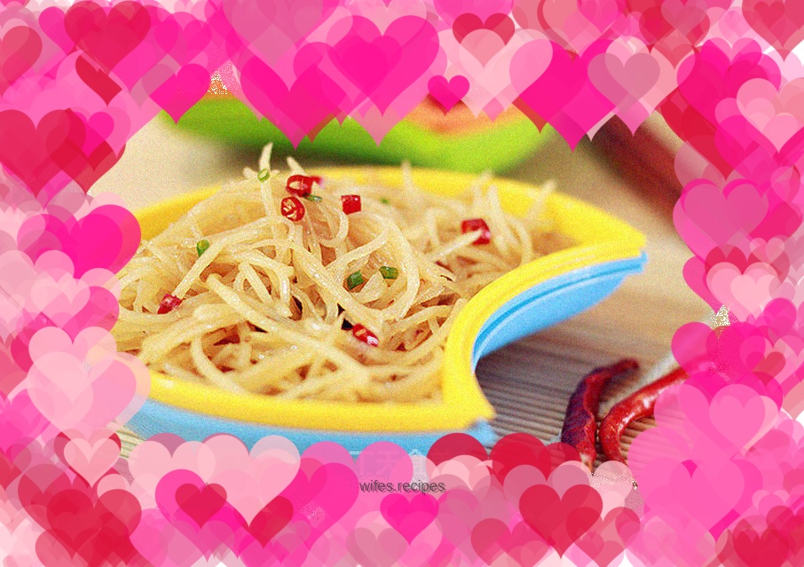 Hot and sour potato shreds