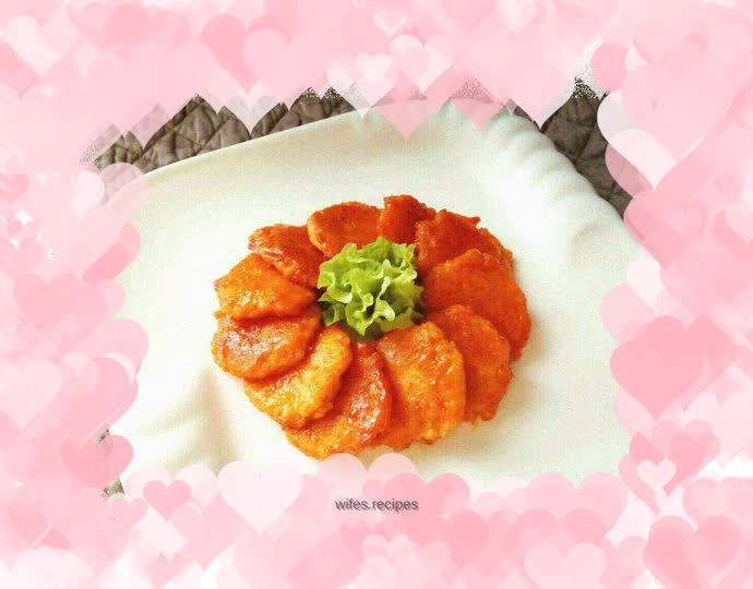 Tomato Chicken Pancake