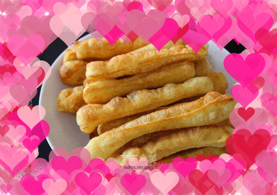 Easy to make crispy fried dough sticks