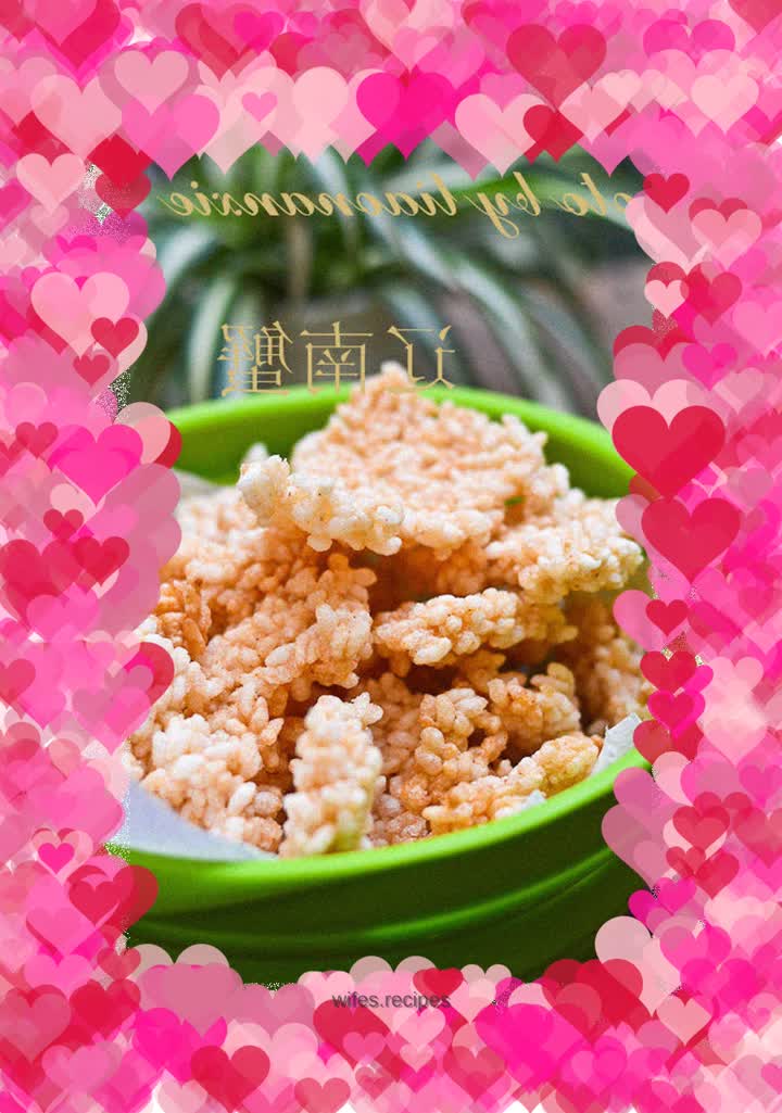 Homemade crispy rice