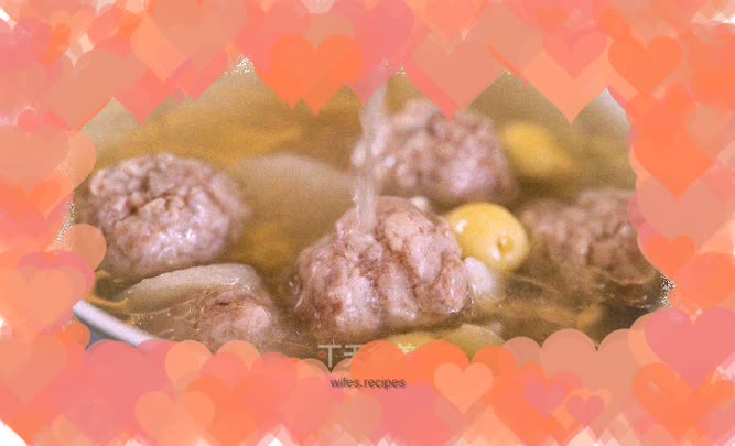 Lily lotus seed soup