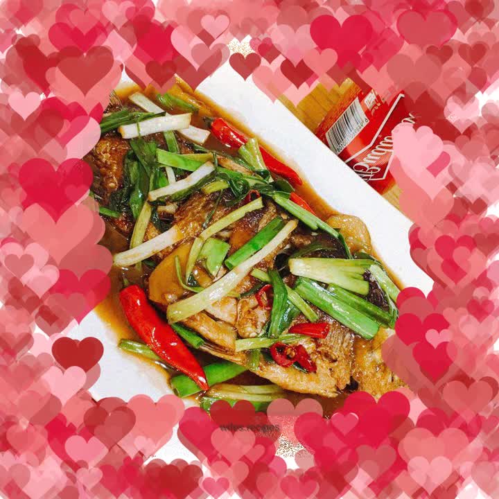 Braised crucian carp