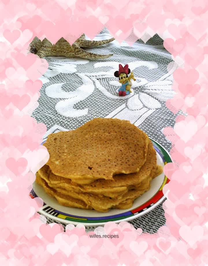 Brown sugar bean dregs waffles