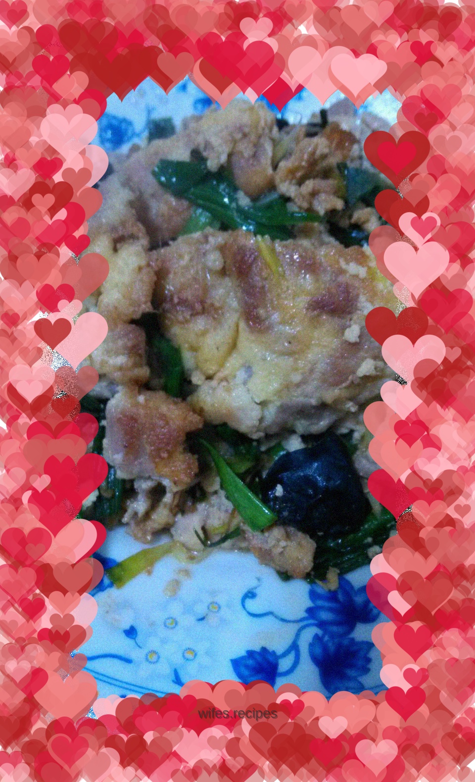 Green Garlic Golden Pork