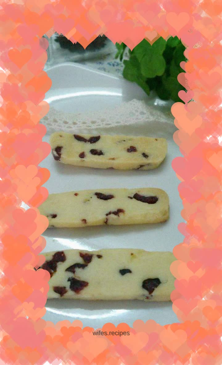 Delicious and easy to make snack biscuits--cranberry biscuits