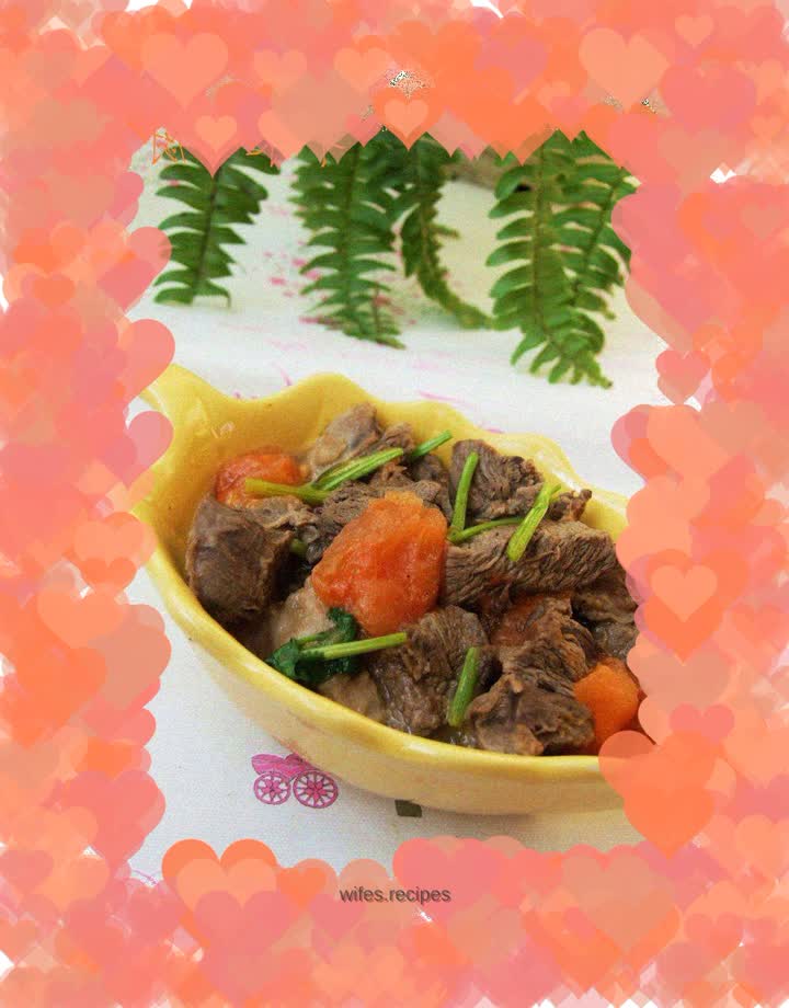 Tomato stewed mutton