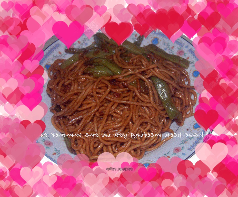 Lentil Braised Noodles