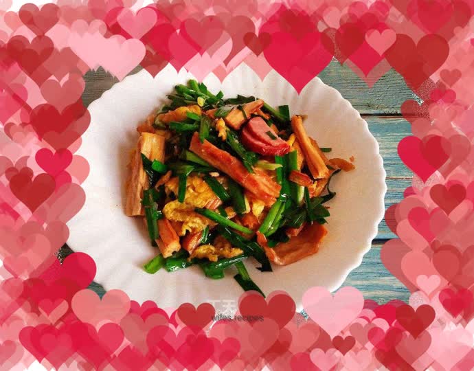 Fried Bean Curd with Egg