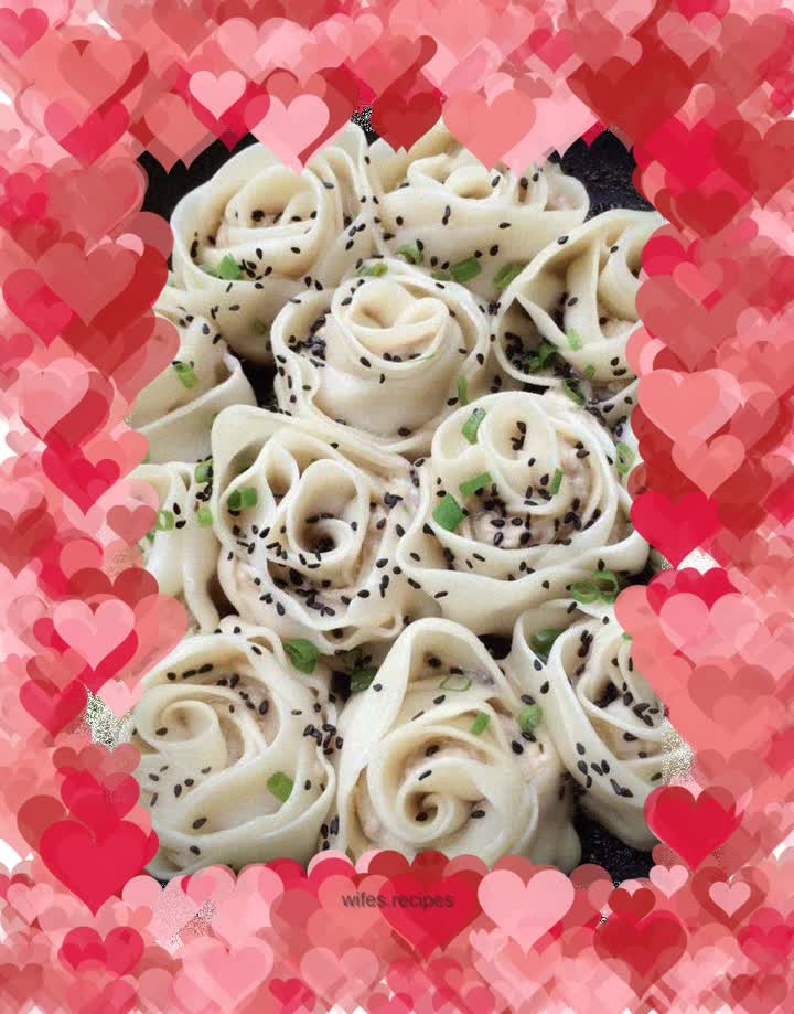 Rose Fried Dumplings