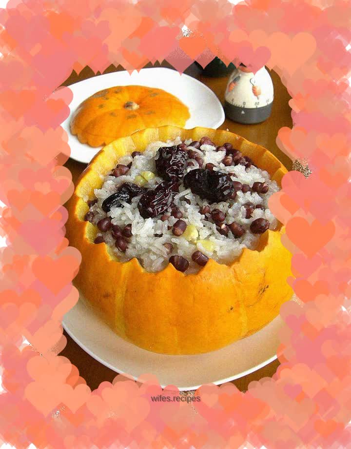 Pumpkin Sticky Rice
