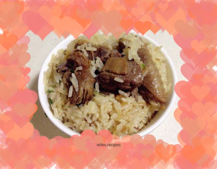 Pigeon Baked Rice