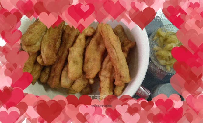 Breakfast fried dough sticks