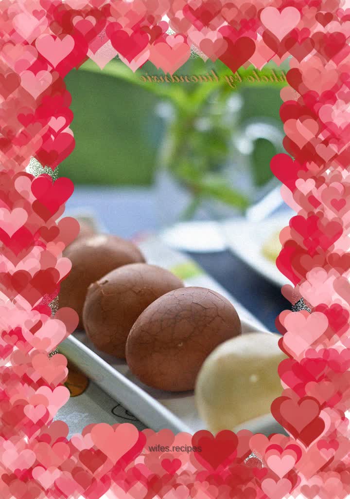 Five spice braised eggs