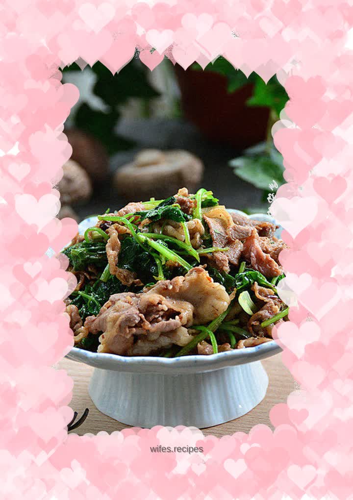 【Stir-fried mutton sauce with coriander】