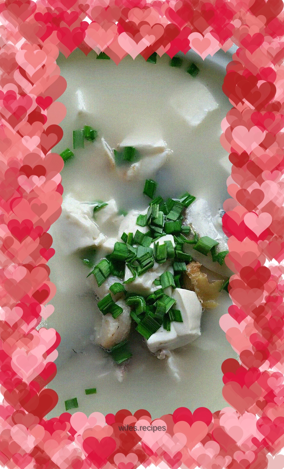 Fish head and tofu soup