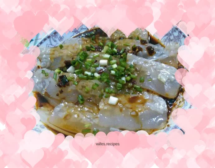 Homemade delicious skin jelly