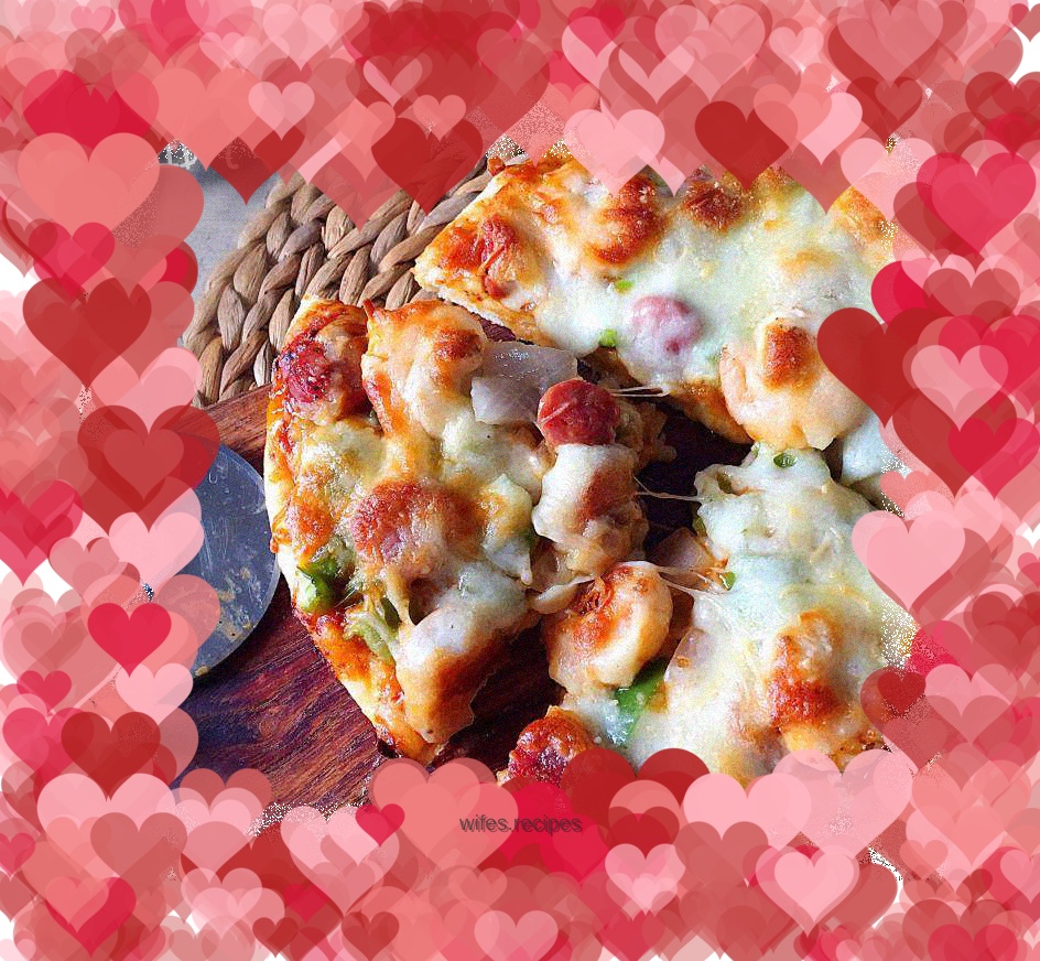 Shrimp and Sausage Pizza