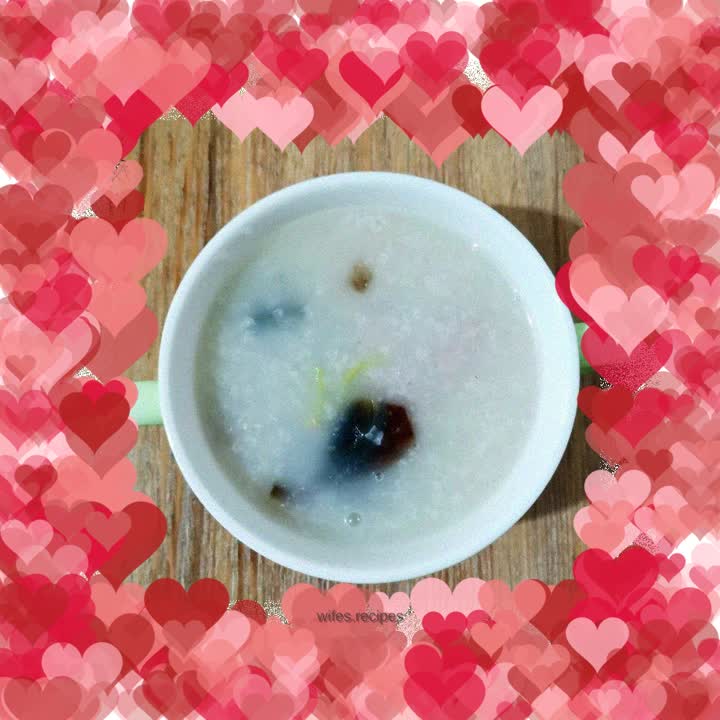 Preserved egg and lean meat porridge