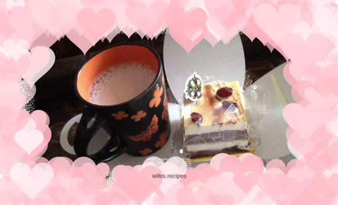 Red bean and peanut milk