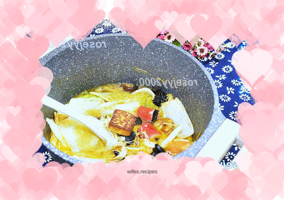 Seafood and cabbage stew