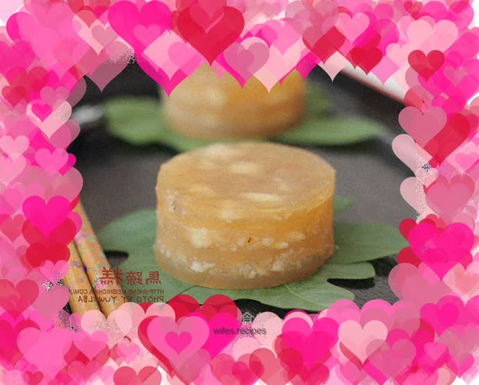 Horseshoe cake---a classic snack in Cantonese teahouses