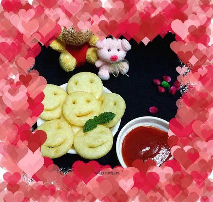 Smiling Potato Pancakes