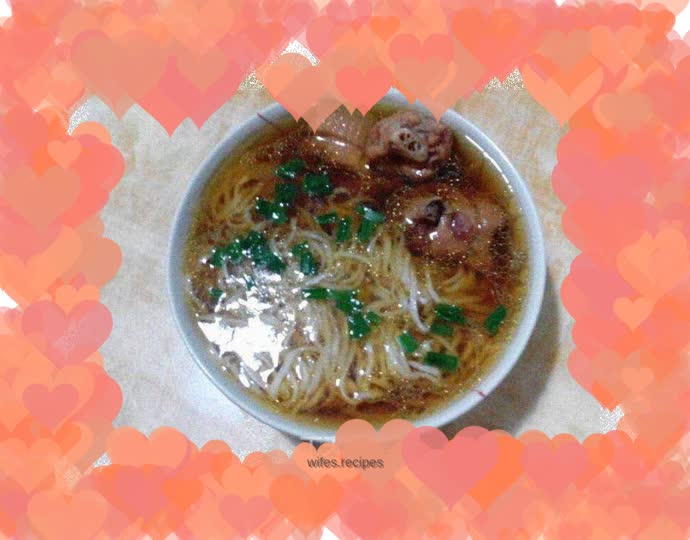 Homemade whole egg noodles