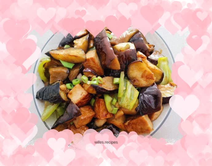 Grilled eggplant with tofu