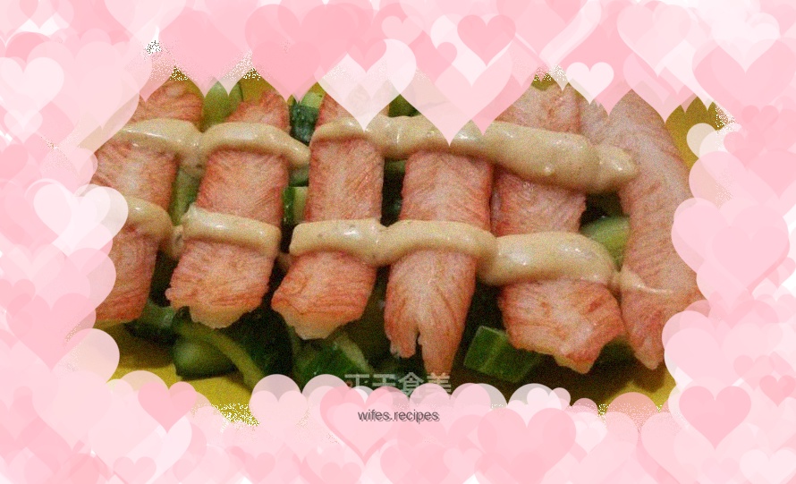 Japanese Crab Thousand Island Salad