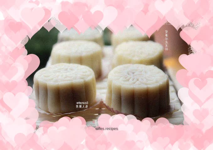 Purple Sweet Potato Snowskin Mooncake