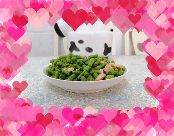 Fried Cowpeas with Chicken