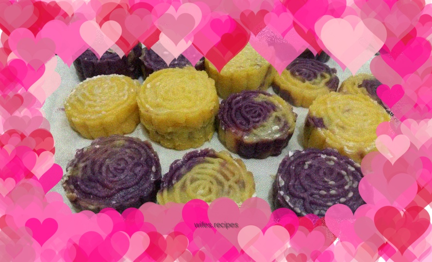 Glutinous Rice Double Sweet Potato Cake