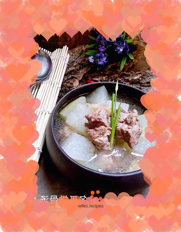 Winter Melon Pork Ribs Soup