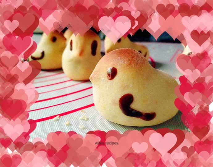 Chicken roasted fruit