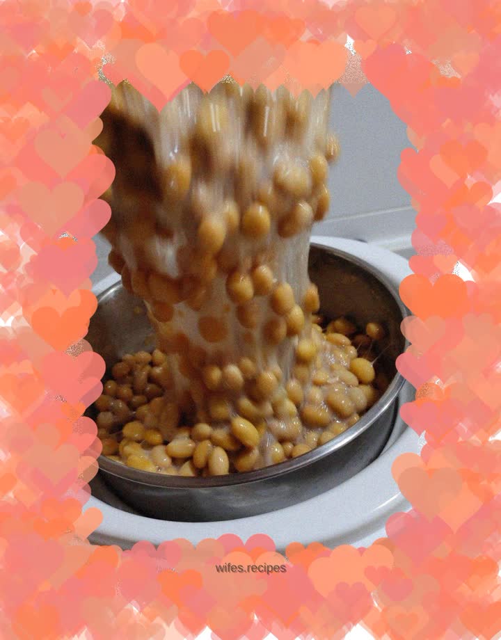 Homemade Natto