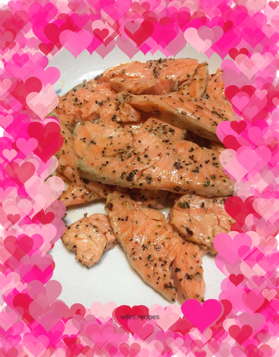 Black pepper salmon