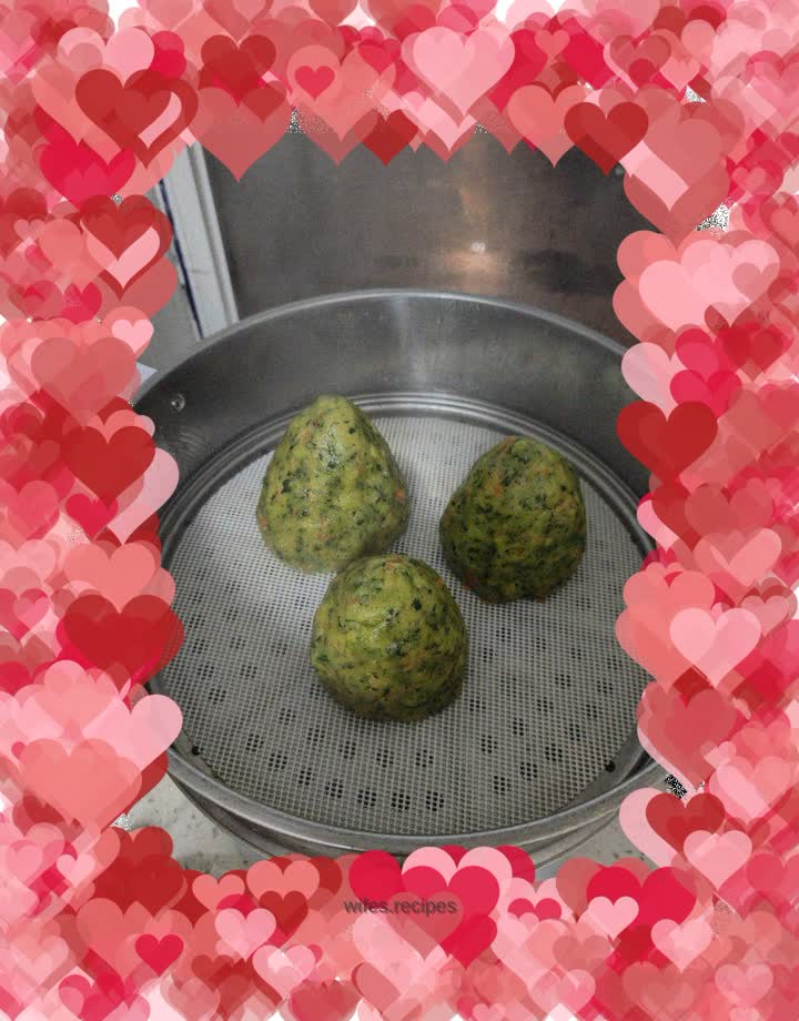 Low-fat vegetable steamed buns