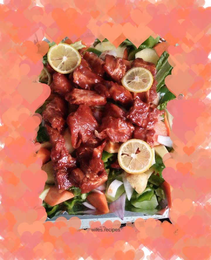 Pork Ribs with Mixed Vegetables