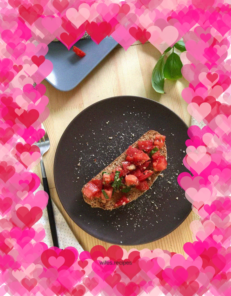 Fake bruschetta