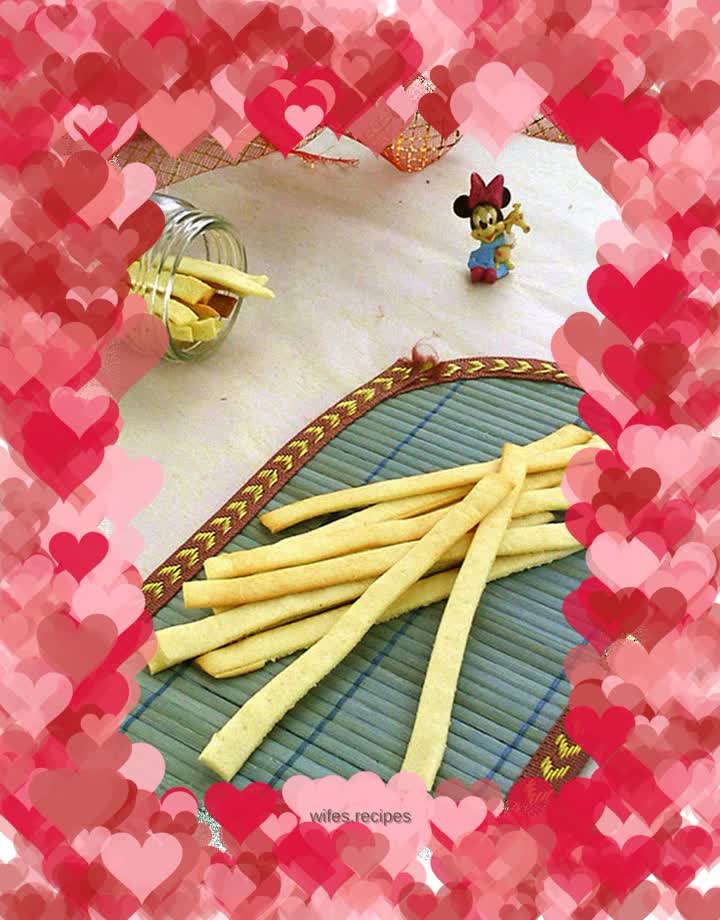 Milk sliver biscuits