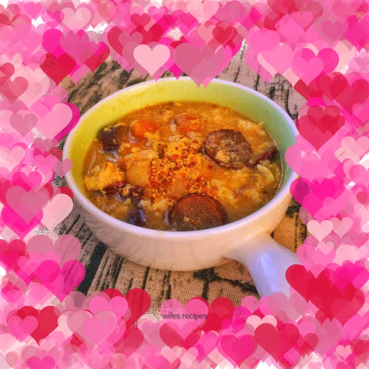 Sweet wine, red dates and longan soup for beauty and beauty