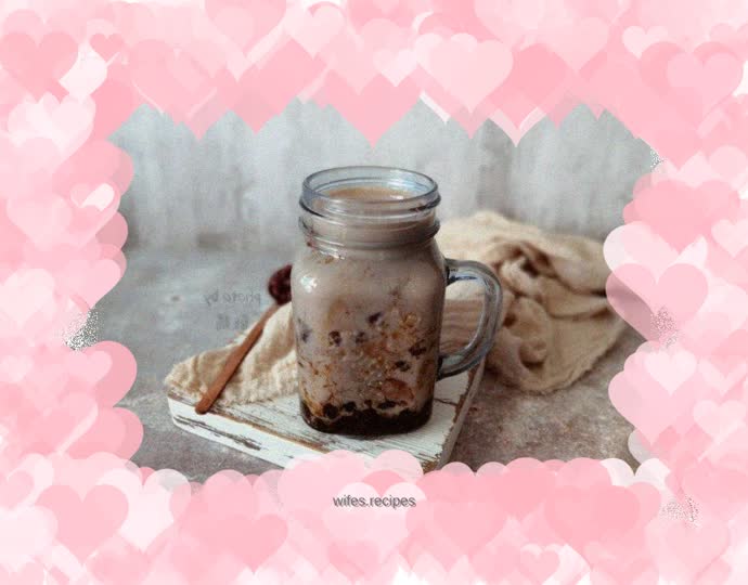 Red Bean Duoduo Milk Tea