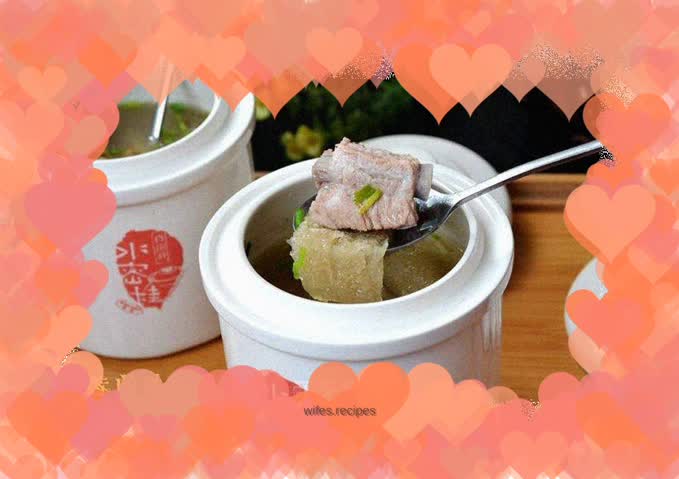 One Pot, Two Cups - Bamboo Sunflower Pork Ribs Cup - Mung Bean Pork Ribs Cup