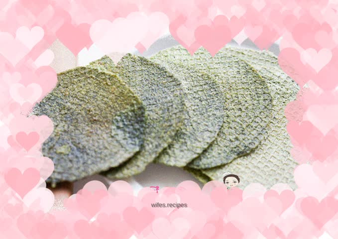 Spinach and Minced Pork Crispy Pancakes over 9 months old