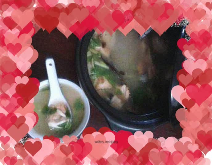 Ginger slices, coriander