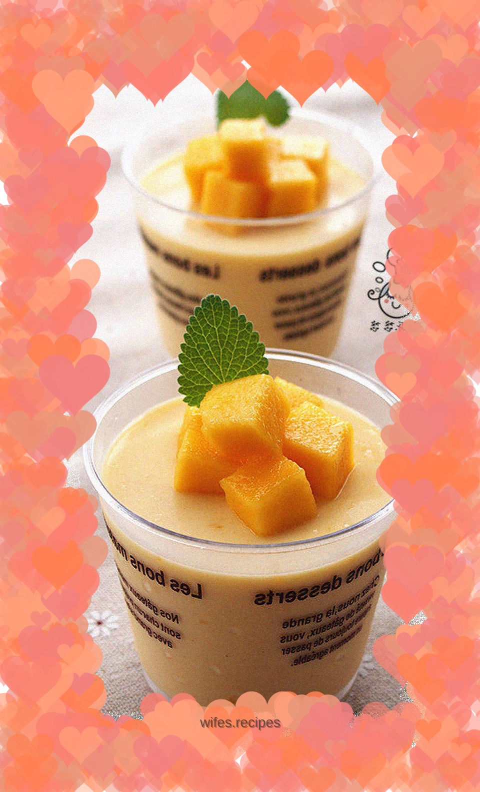 Mango Cheese Pudding [The best of desserts]