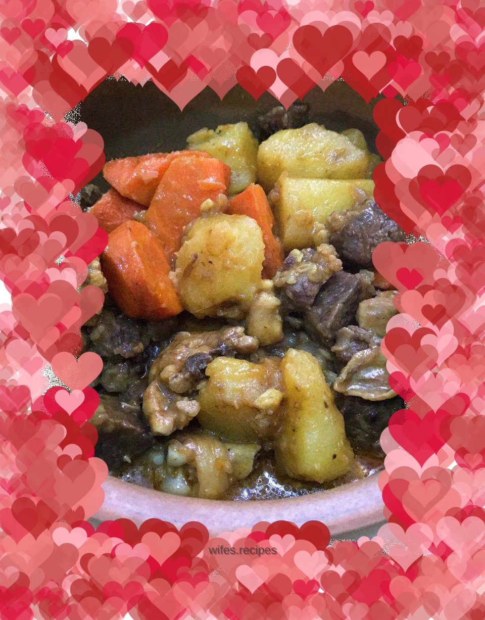 Curry Braised Beef Brisket and Chicken Legs