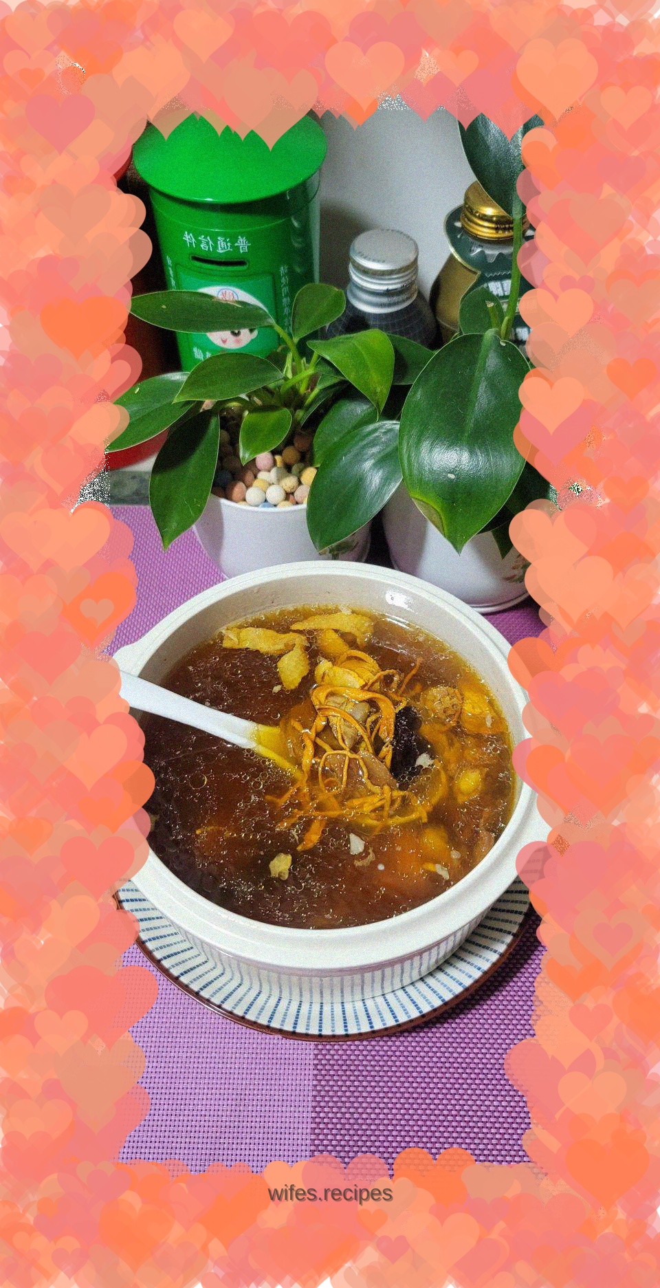 Maca Cordyceps Flower Chicken Soup