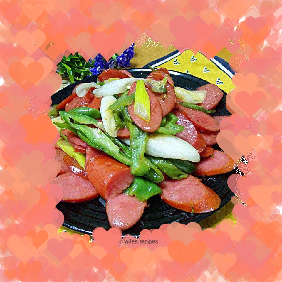 【Shandong】Sauteed Sausage and Green Pepper